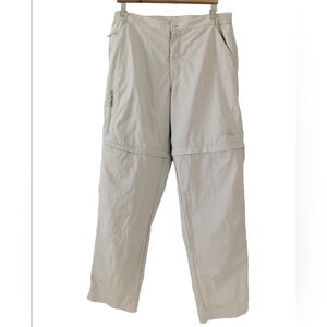 McKinley hiking trail convertible pants shorts beige Medium